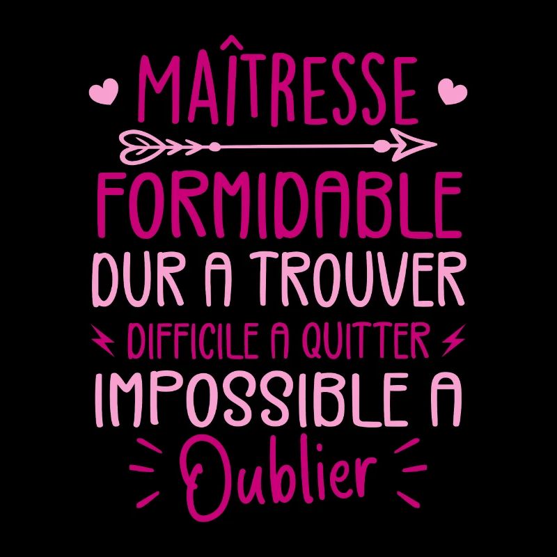 Maîtresse Formidable Cadeau Maîtresse D'école