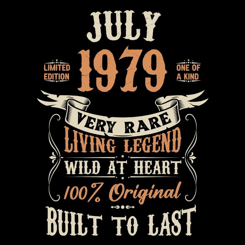 Juli 1979 Geburtstagsgeschenk