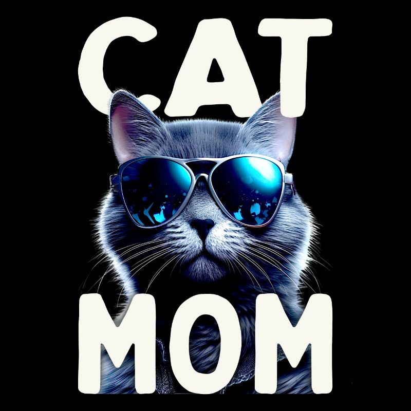 Cat Mom Katzen Mama Kater Mutter Muttertag Katze