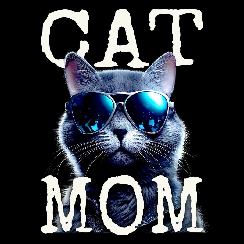 Cat Mom Katzen Mama Kater Mutter Muttertag Katze