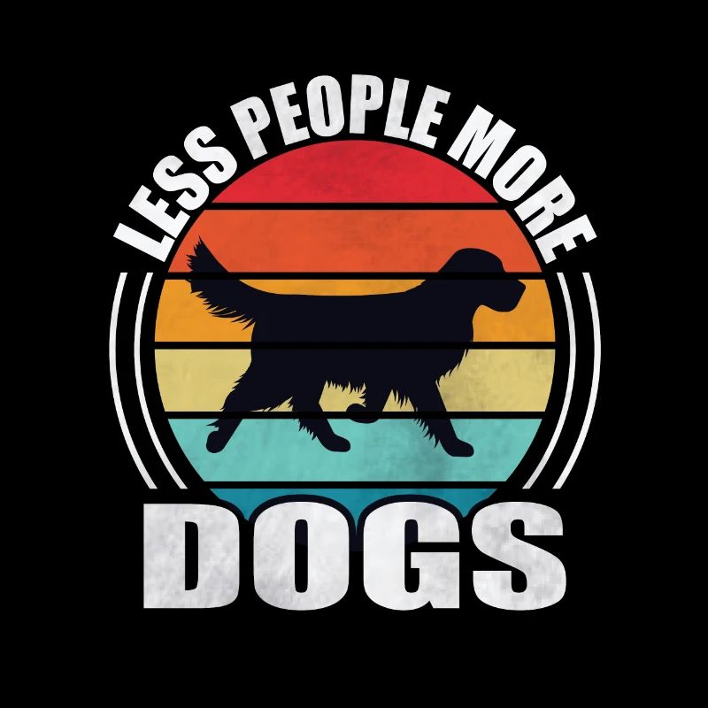 Moins de gens Plus de chiens
