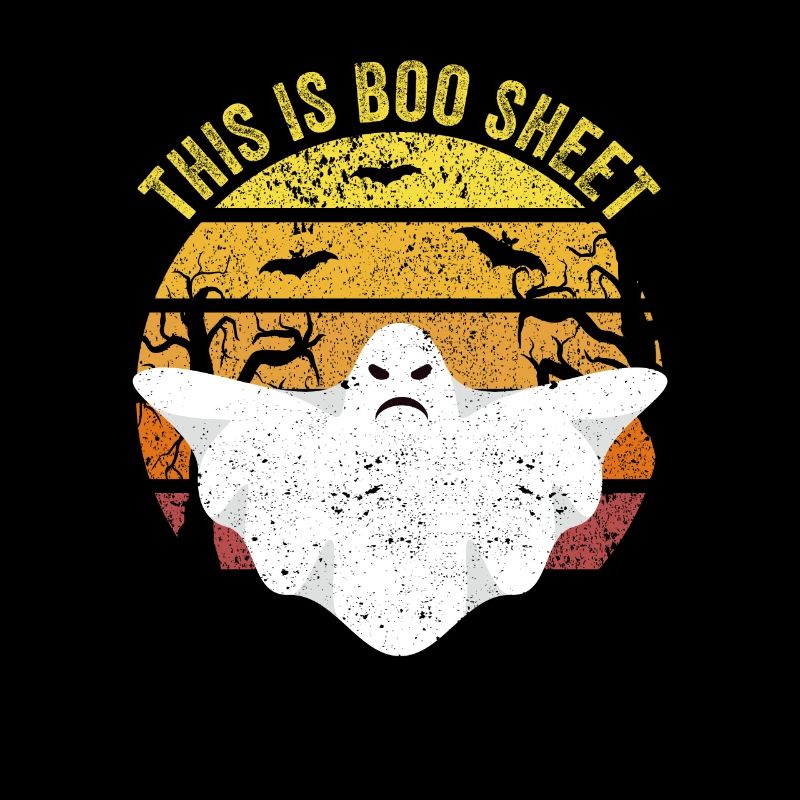 This Is Boo Sheet Ghost Funny Halloween Spooky