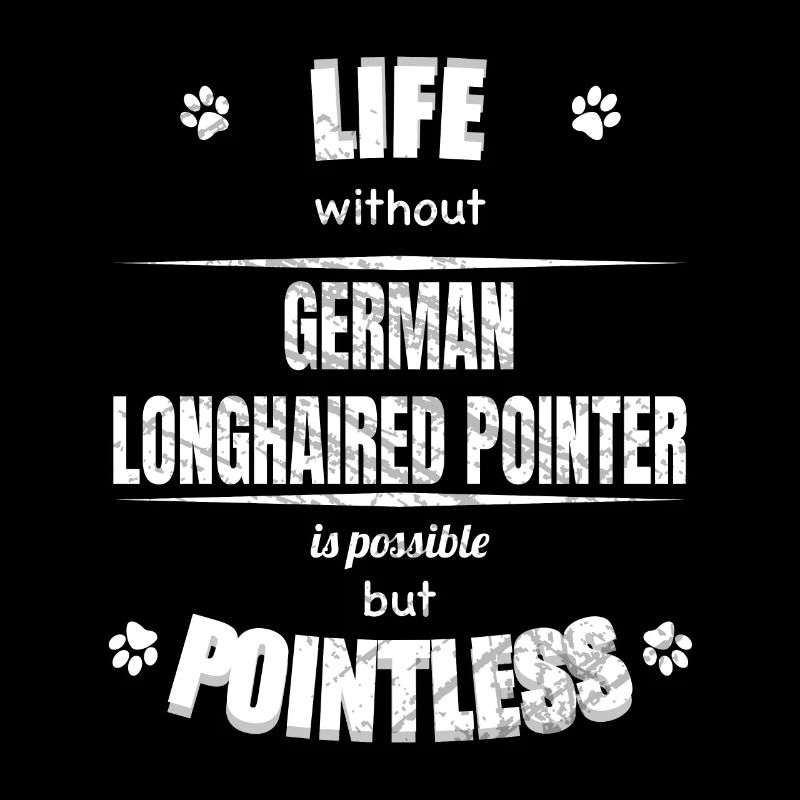 La vie est possible inutile - Pointer à poil long