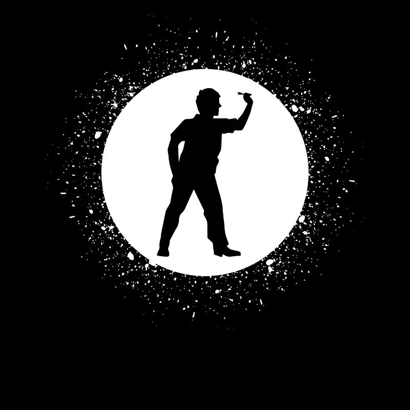 Sparkle Circle - Joueur de fléchettes -