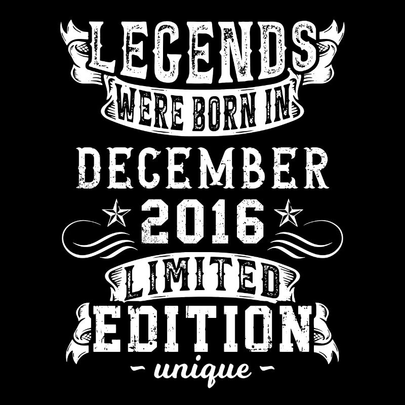 Anniversaire Décembre 2016 année Edition Limitée