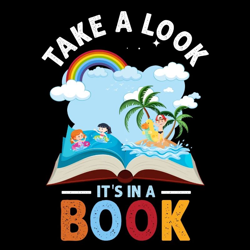 Take A Look It's In A Book Reading Bookworm