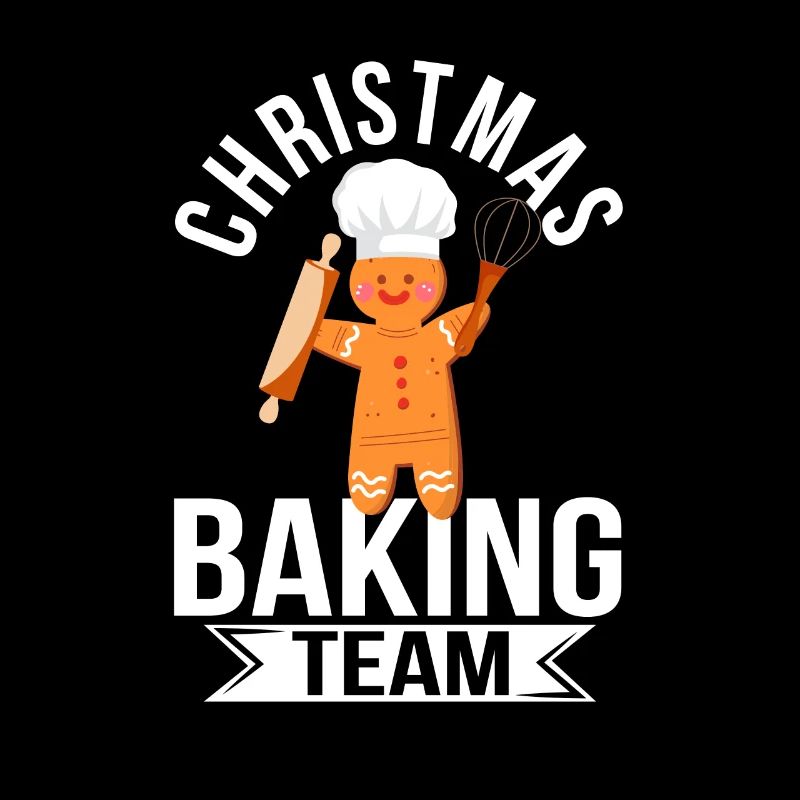 Christmas Bakery Team Funny Gingerbread Man