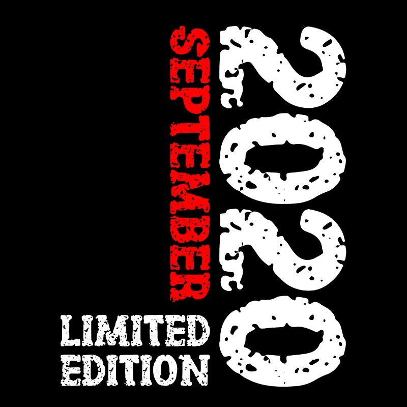 2020 September Limited Edition 3. Geburtstag Deko