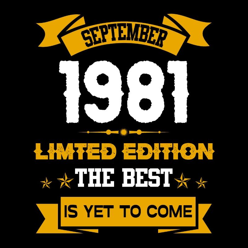September 1981 Geburtstagsgeschenk