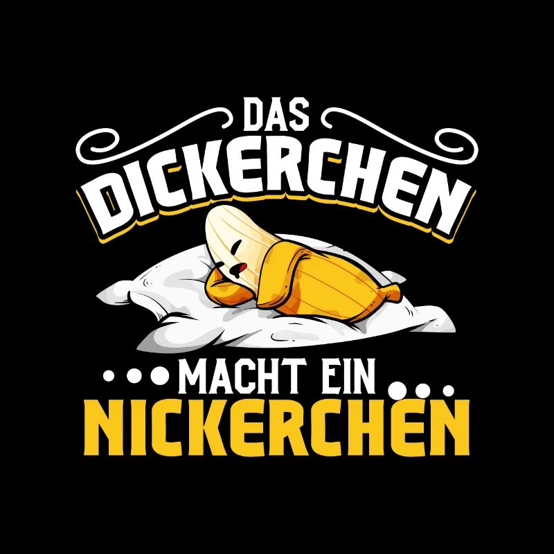Banane - Das Dickerchen macht ein Nickerchen