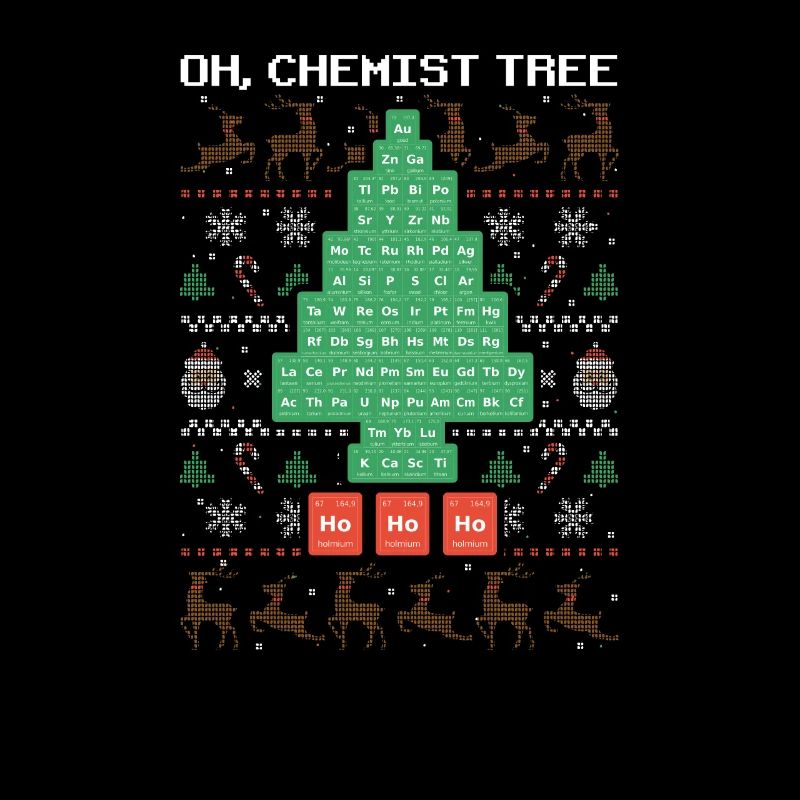Oh Chemist Tree Joyeux Noël moche