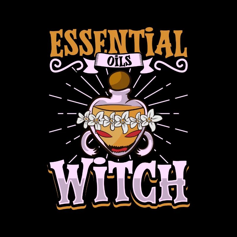 Essential oils for Halloween horror. Essential