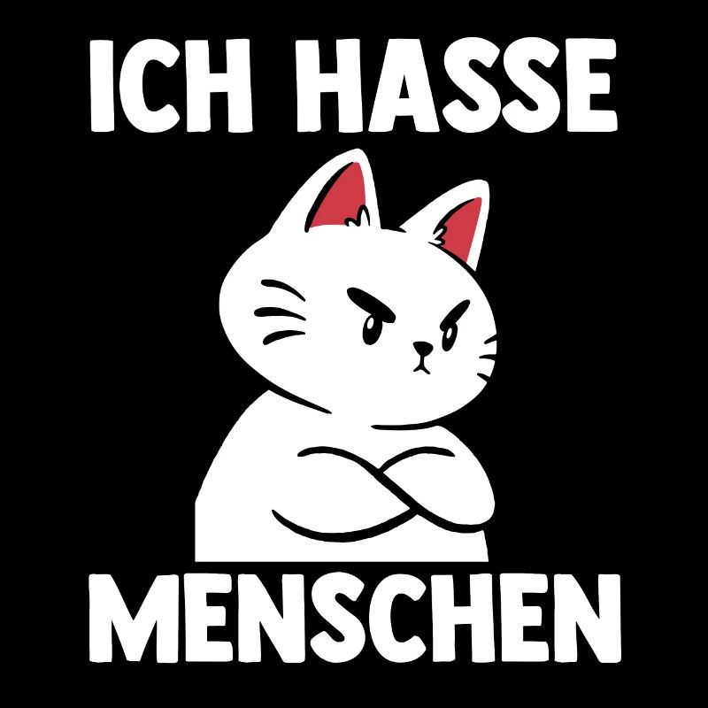 Katze Ich Hasse Menschen