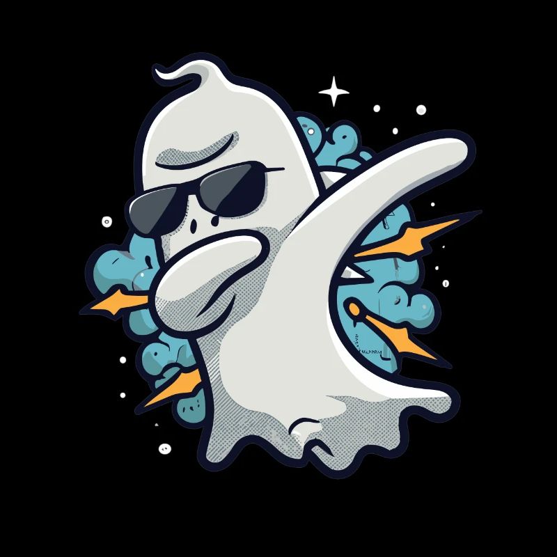 Ghost Dabbing Halloween Dabbing Dab Ghost