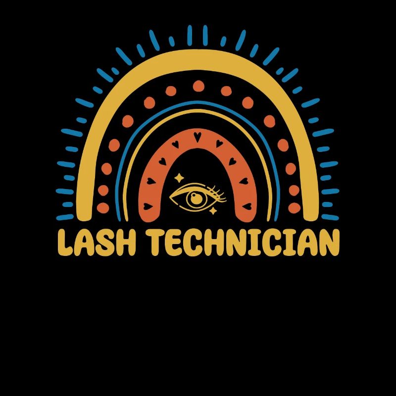 Lash Tech Boho Rainbow