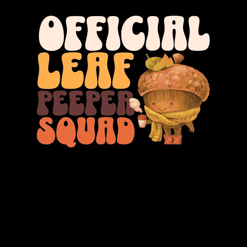 Leaf Peeper Squad Automne Feuillage Feuille Peeping Automne