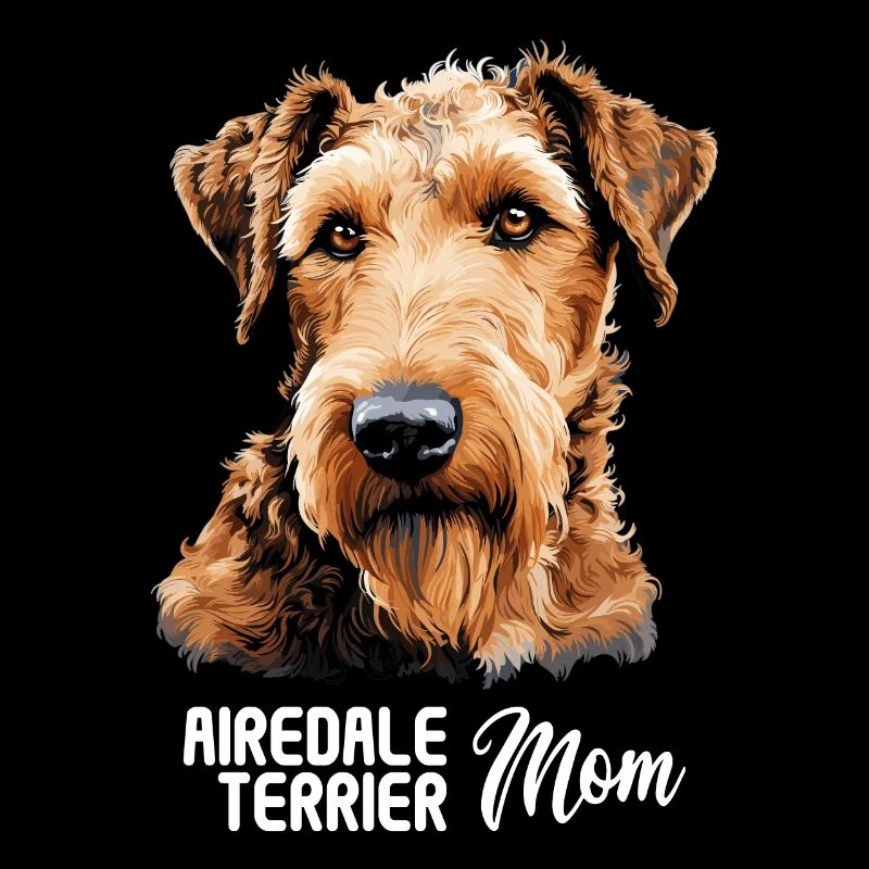 Chien Airedale Terrier