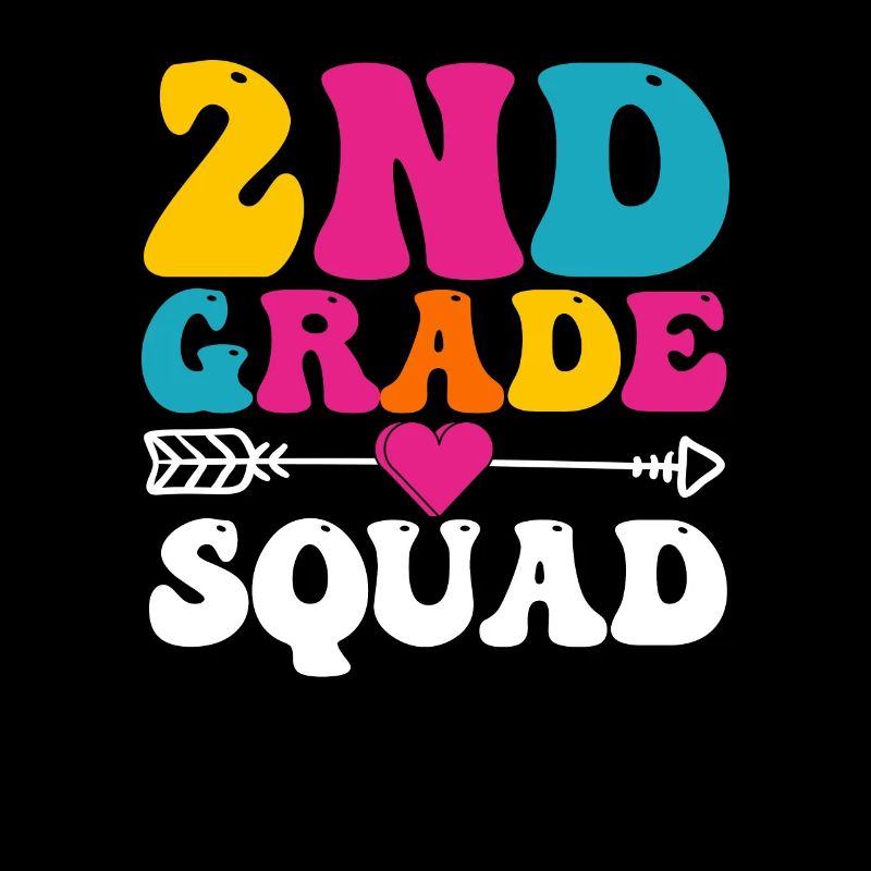 2. Klasse Squad Second Teacher Student Team Back