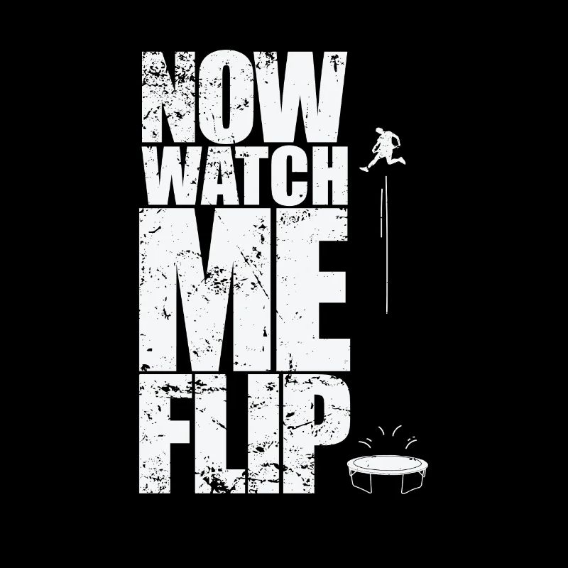 Now watch Me flip trampoline bouncing hobby
