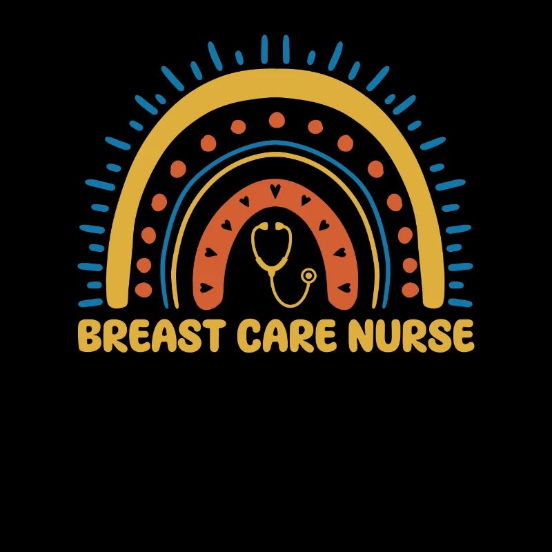 Breast Caregiver Boho Rainbow