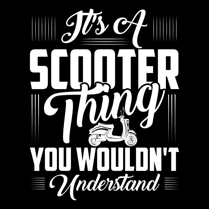 C’est un truc de scooter que vous ne comprendriez pas cyclomoteur