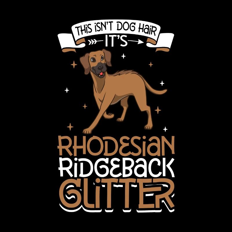 Rhodesian Ridgeback Glitter