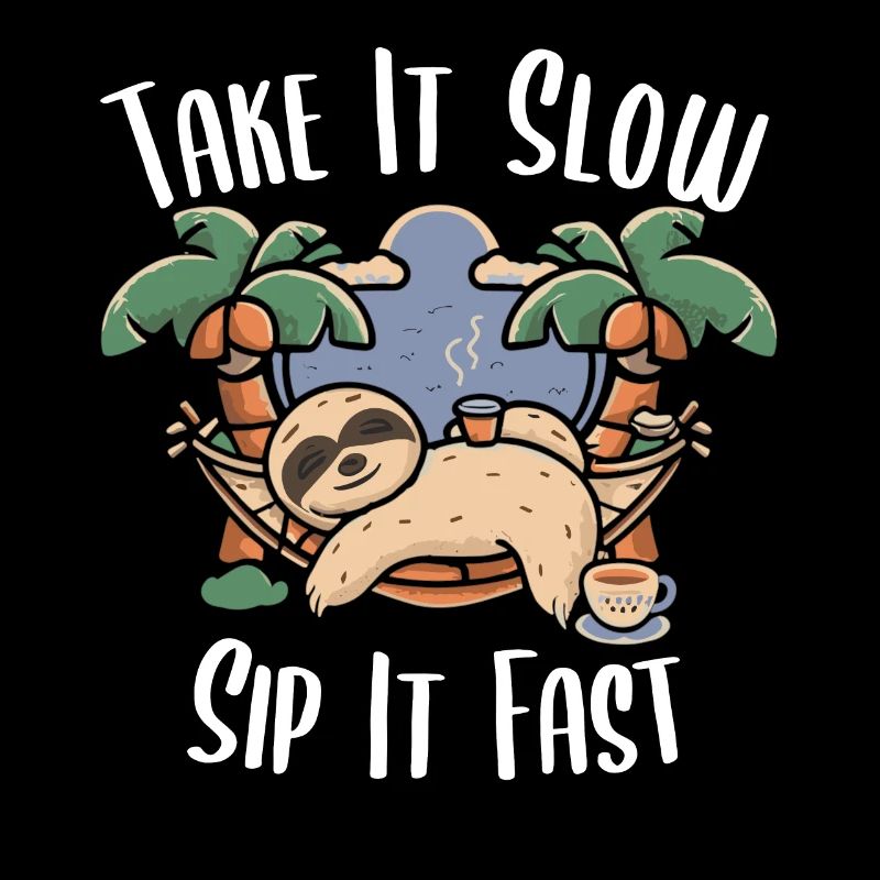 Coffee Break: Sloth in Hammock