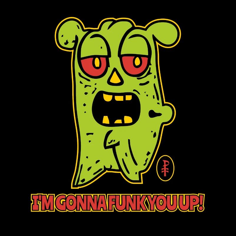 Ich werde dich funky machen, Cartoon-Monster