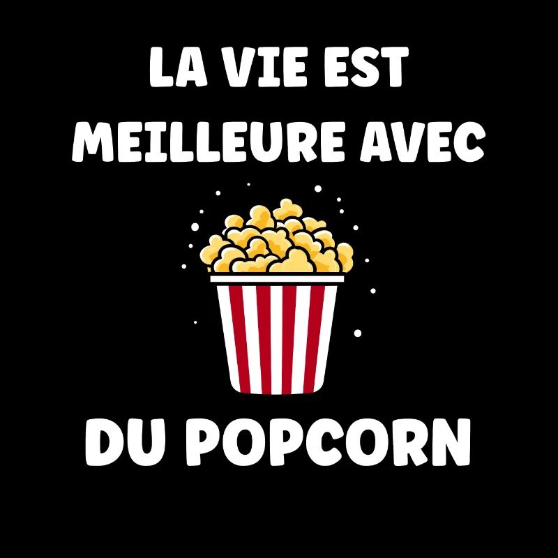 Humour pot de popcorn