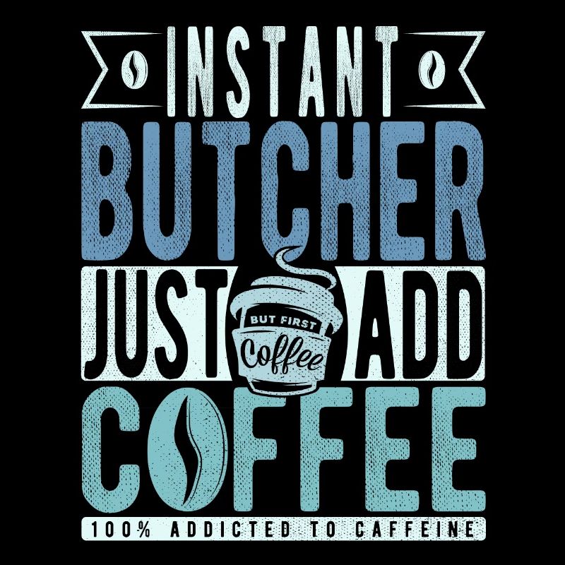 Boucher instantané Il suffit d’ajouter du café
