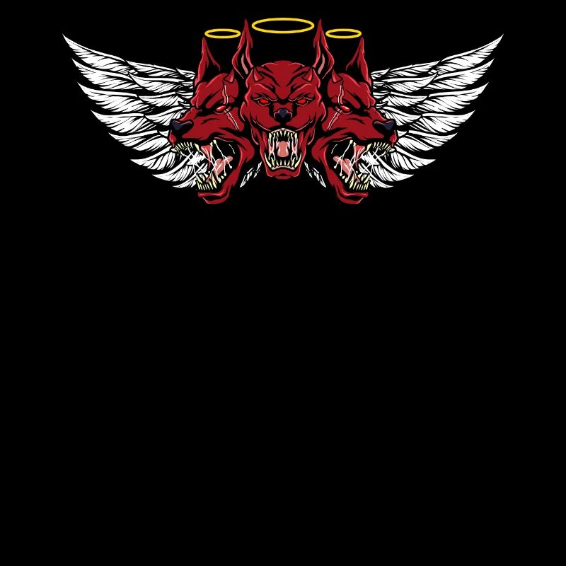 Three-Headed Devil Hound T-Shirt