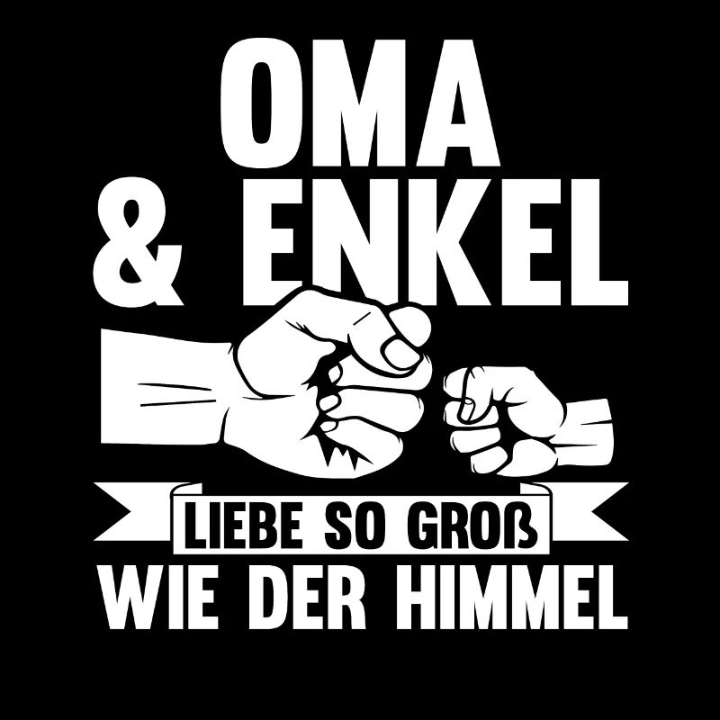 Oma Großmutter und Enkel