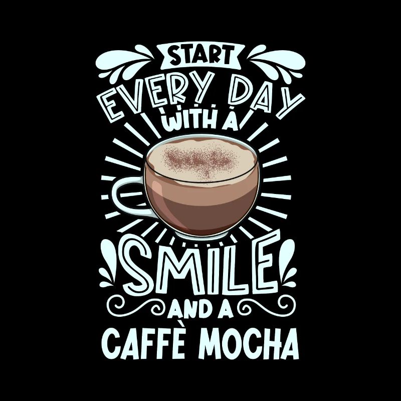 Smile with caffè mocha