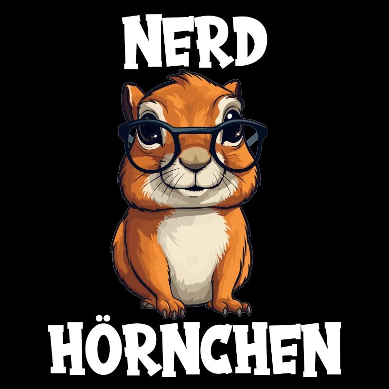 Nerdhörnchen Junge Jungen Erdhörnchen Nerdy Nerd