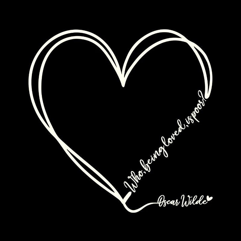 Conception de la citation d’amour d’Oscar Wilde
