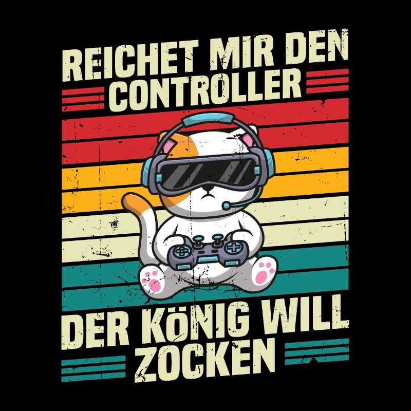 Reichet mir den controller der könig will zocken