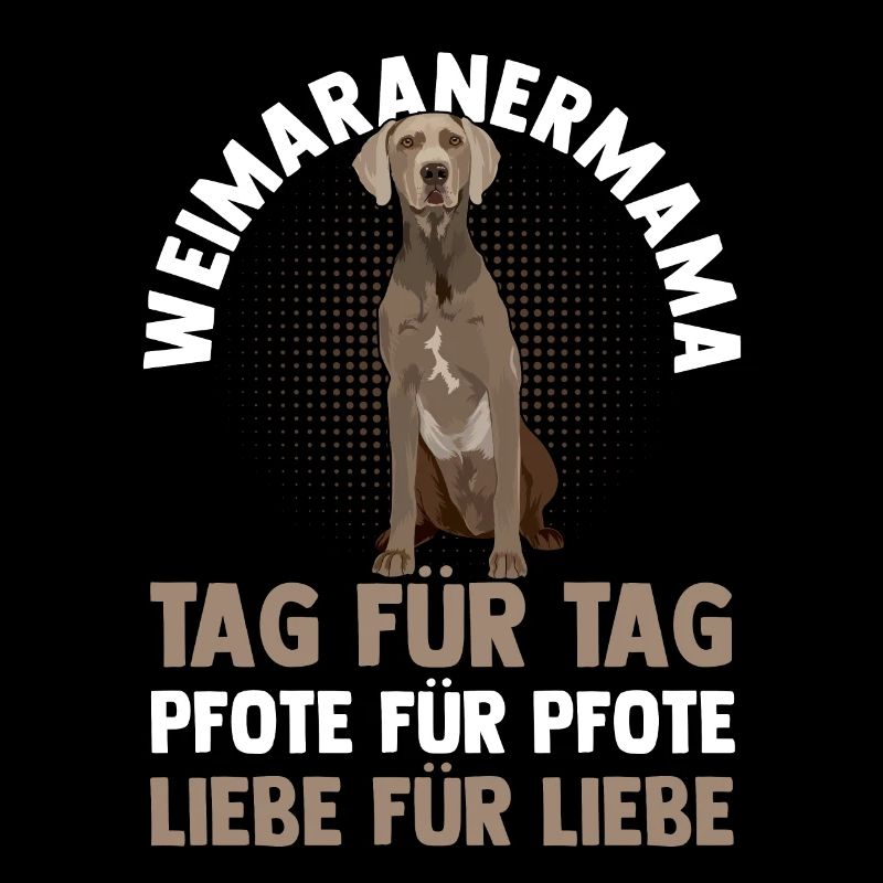 Hund Hundemama Weimaranermama Mutter Weimaraner