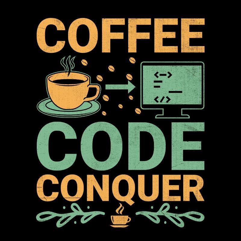 Kaffee-Codierung Programmierer Programmierer Entwickler Nerd Coff