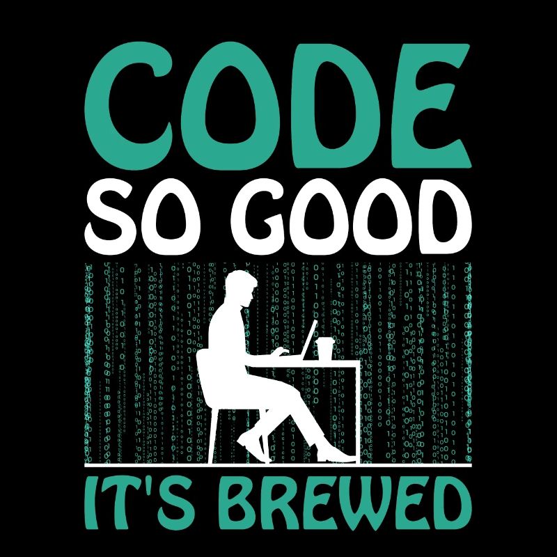 Kaffee-Codierung Programmierer Programmierer Entwickler Nerd Coff