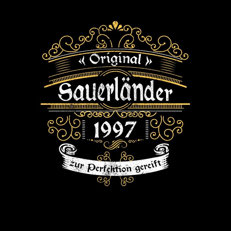 1997 Geburtstag Sauerländer Original Whiskey