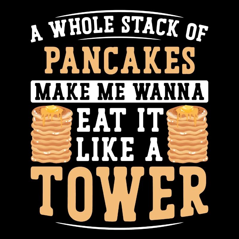Pancake Lover Kids A Whole Stack