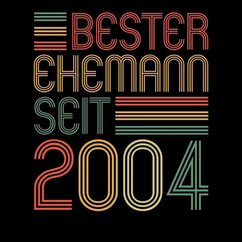 Bester Ehemann seit 2004 20.Hochzeitstag