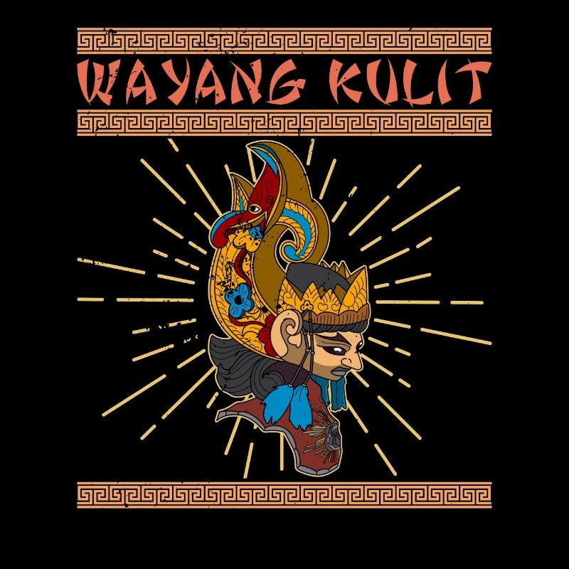 Wayang Marionette Bali Indonesien Java Asien