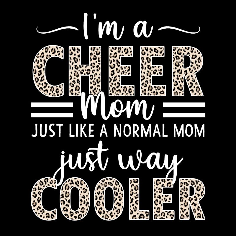 Cheerleading Mutter Leopard Gepard Cheer Mama