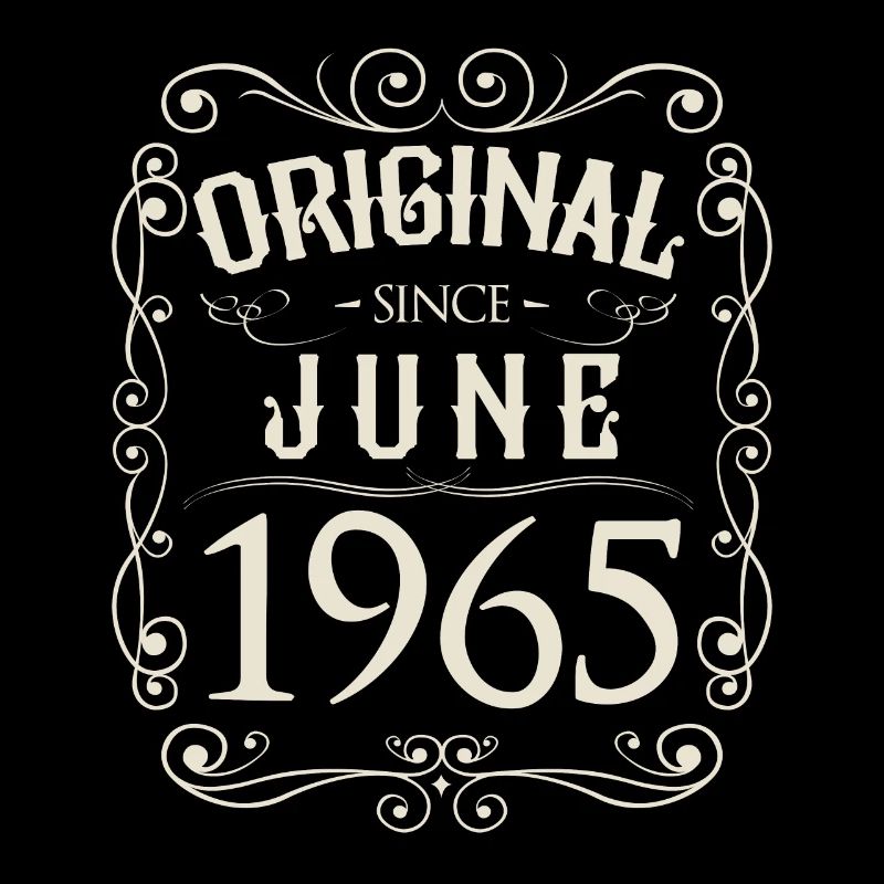 Vintage - Original since Juni 1965 Geburtstag