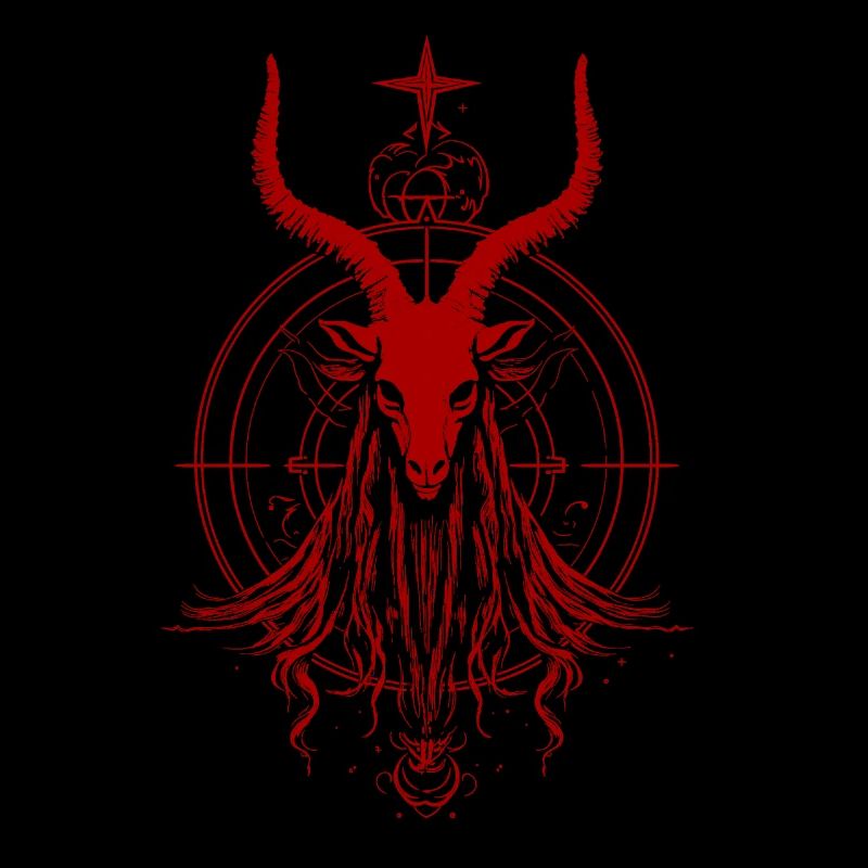 Ziege Baphomet