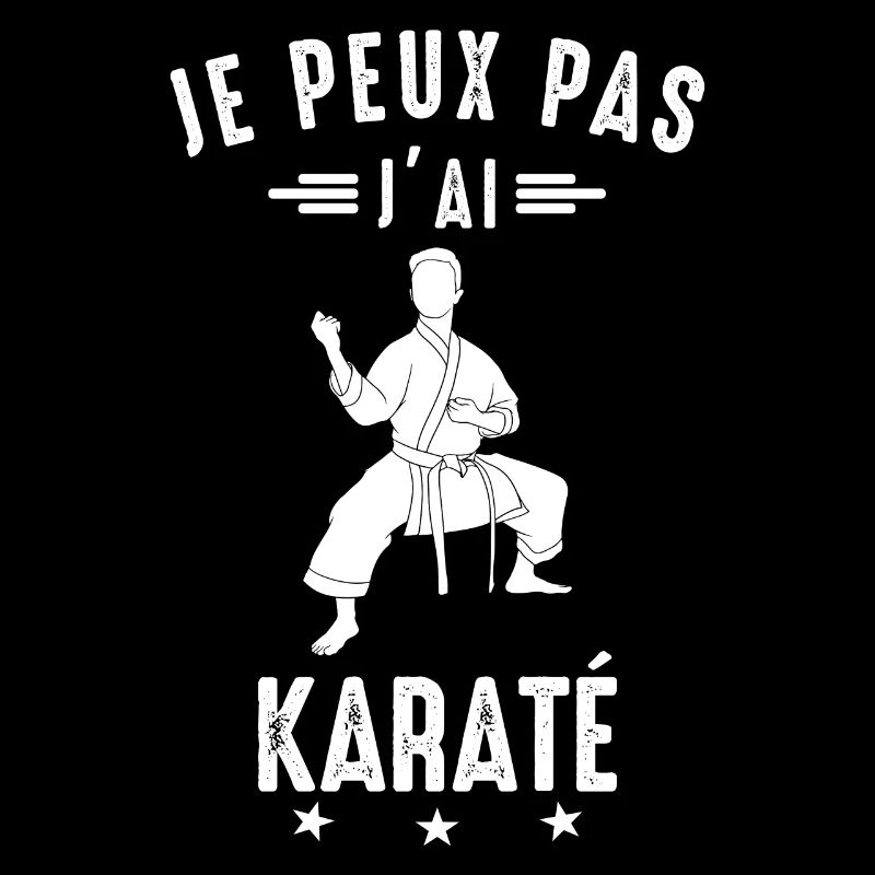 Ich kann nicht Karate Karate Karateka