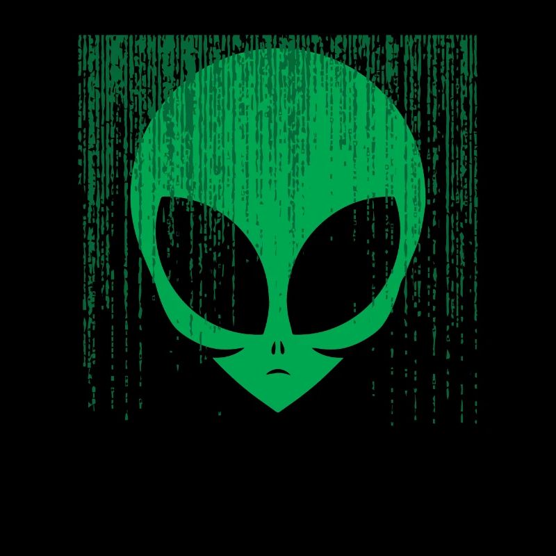 Extraterrestrische Algorithmen Codes Effekt Alien Wortspiel