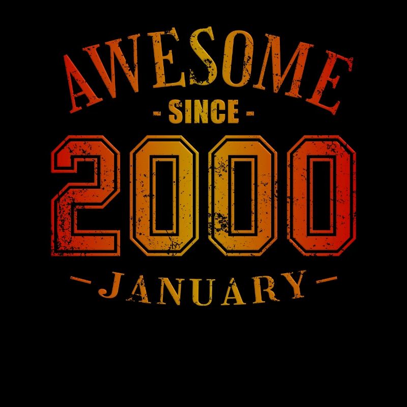 January 2000 - Geburtstag im Januar Awesome