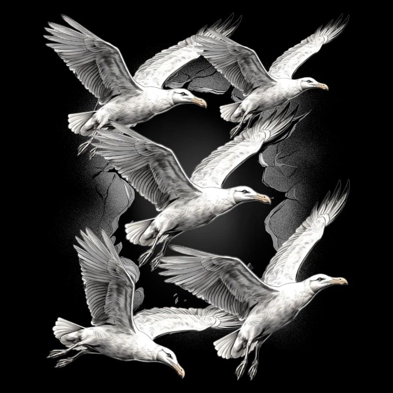 Seagulls Seagull Maritime Seabirds
